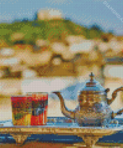 Moroccan Tea Diamond Paintings