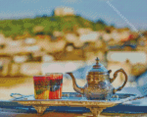 Moroccan Tea Diamond Paintings