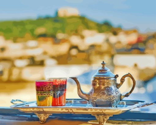 Moroccan Tea Diamond Paintings