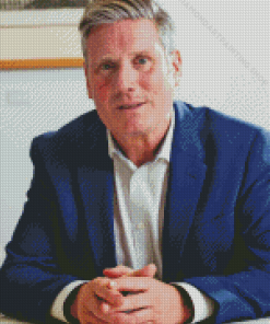 Politician Keir Starmer Diamond Paintings