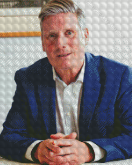 Politician Keir Starmer Diamond Paintings