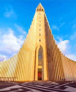 Hallgrimskirkja Church Diamond Paintings