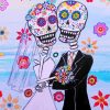 Romantic Sugar Skull Diamond Paintings