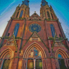 Saint Catherine Church Diamond Paintings