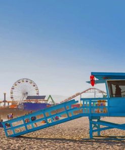 Santa Monica Beach Diamond Paintings