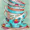 Tea Cups Diamond Paintings