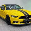 Yellow Mustang Diamond Paintings