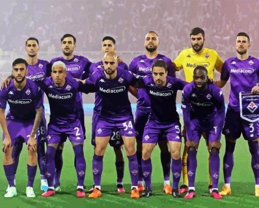 ACF Fiorentina Team Diamond Paintings