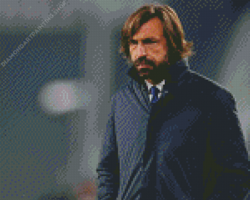 Andrea Pirlo Coach Diamond Paintings