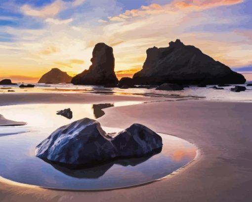 Bandon Beach Diamond Paintings