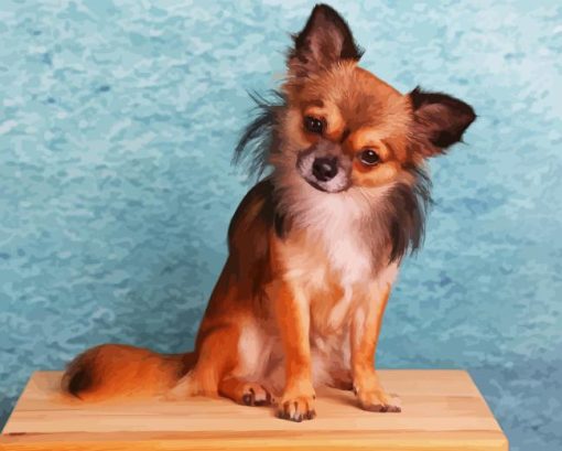 Brown Chihuahua Diamond Paintings