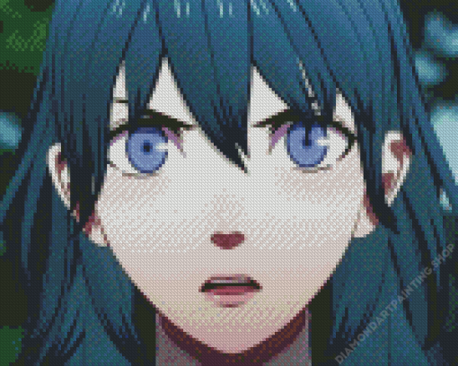 Byleth Face Diamond Paintings