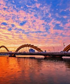 Da Nang Dragon Bridge Diamond Paintings