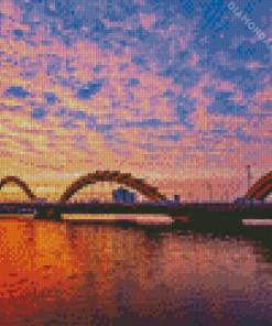 Da Nang Dragon Bridge Diamond Paintings