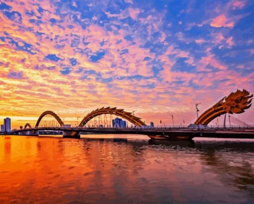 Da Nang Dragon Bridge Diamond Paintings