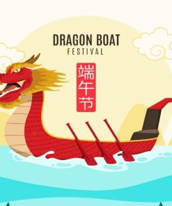 Dragon Boat Diamond Paintings