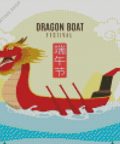 Dragon Boat Diamond Paintings