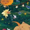 Fairy And Cat Diamond Paintings