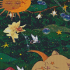 Fairy And Cat Diamond Paintings