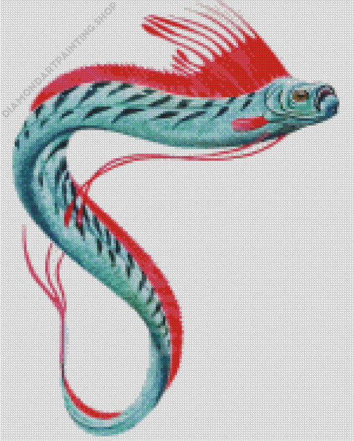 Fish Oarfish Art Diamond Paintings