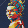 Florence Pugh Diamond Paintings