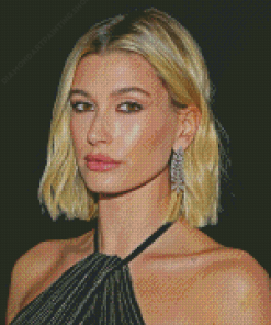 Hailey Bieber Model Diamond Paintings