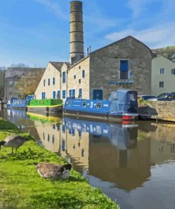 Hebden Bridge Canal Diamond Paintings