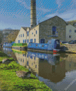 Hebden Bridge Canal Diamond Paintings