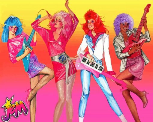 Jem Characters Diamond Paintings