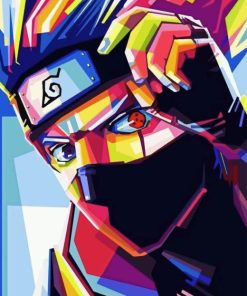 Kakashi Pop Art Diamond Paintings