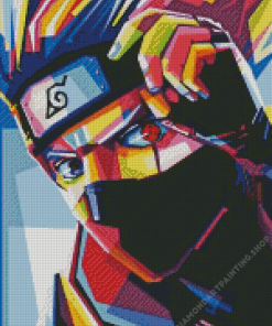 Kakashi Pop Art Diamond Paintings