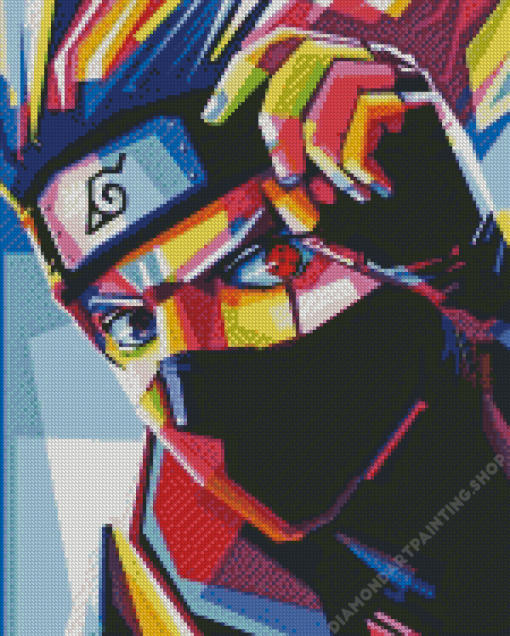 Kakashi Pop Art Diamond Paintings