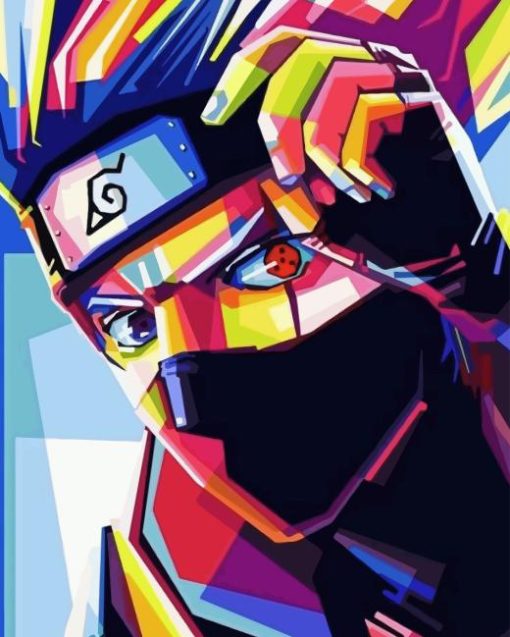 Kakashi Pop Art Diamond Paintings