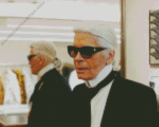 Karl Lagerfeld Diamond Paintings