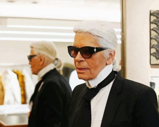 Karl Lagerfeld Diamond Paintings