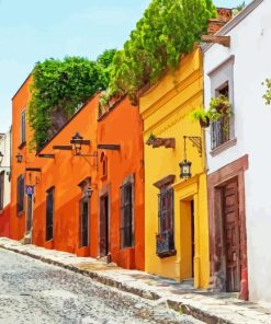 Mexican Houses Diamond Paintings