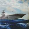 Military Uss Enterprise Diamond Paintings