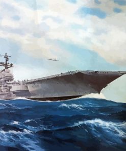 Military Uss Enterprise Diamond Paintings