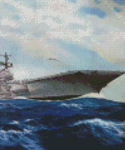 Military Uss Enterprise Diamond Paintings