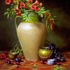 Trumpet Vines Jar Diamond Paintings