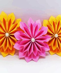 Origami Flowers Diamond Paintings