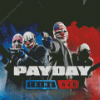 Payday Video Game Diamond Paintings