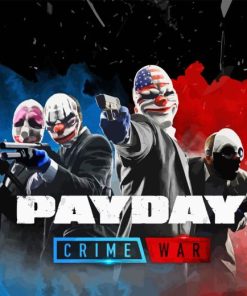 Payday Video Game Diamond Paintings