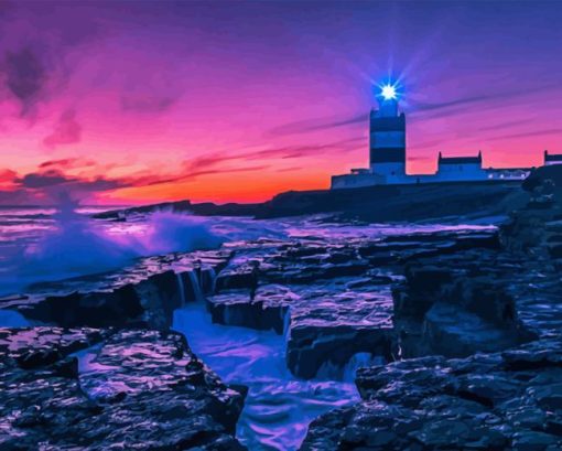 Hook Lighthouse Ireland Diamond Paintings