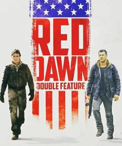 Red Dawn Poster Diamond Paintings