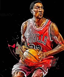 Scottie Pippen Art Diamond Paintings