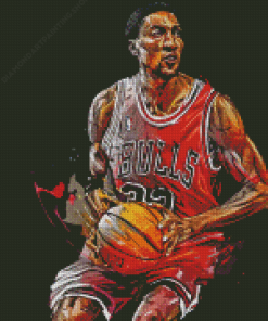 Scottie Pippen Art Diamond Paintings