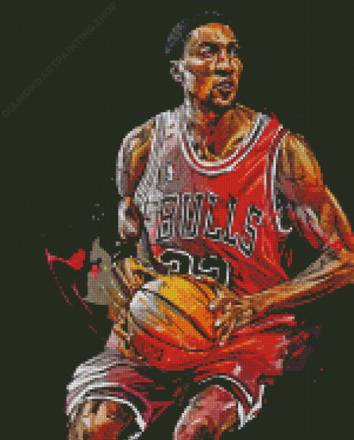 Scottie Pippen Art Diamond Paintings