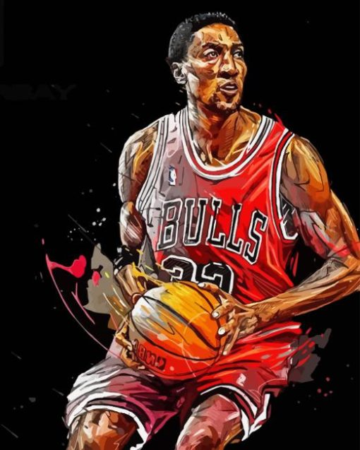 Scottie Pippen Art Diamond Paintings