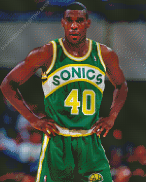 Seattle Supersonics Diamond Paintings